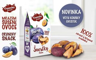 Aby jste si mohli vychutnat mrazem sušené švestky ještě více, máme pro Vás nově větší kousky. #svestky #ovoce...
